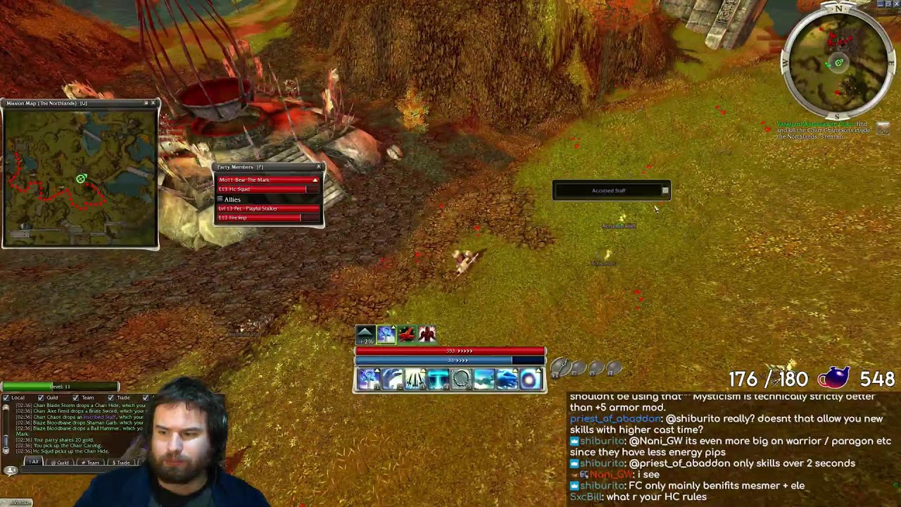 OFFICIAL HARDCORE, BEAR THE MARK OF DHUUM, LDOA, FRESH HC CHAR !GW2 !meme