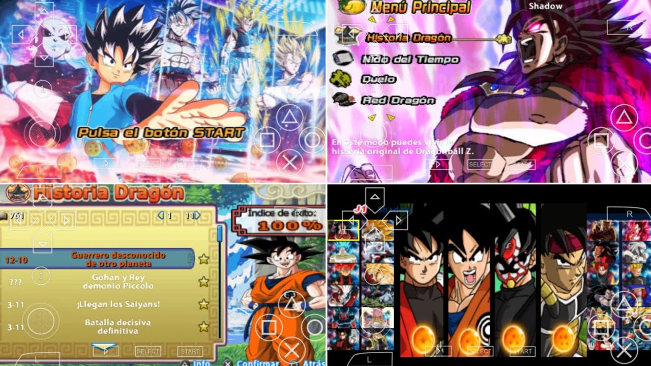 🔥ISO DBZ TTT MOD Dragon Ball Heroes Infinity Legends - PPSSPP