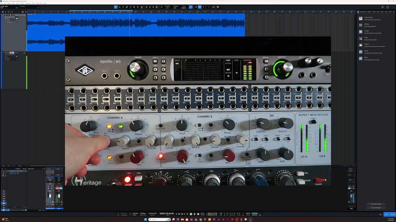 Neve Portico MBP Demo - Feedback v.s. Feedforward