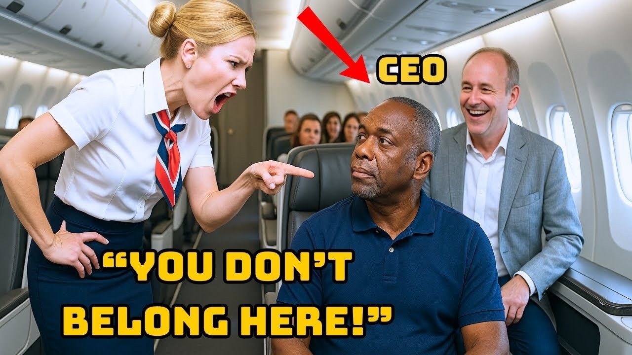 Flight Attendant Told Black CEO to Move — 30 Minutes Later, the Plane Was Grounded