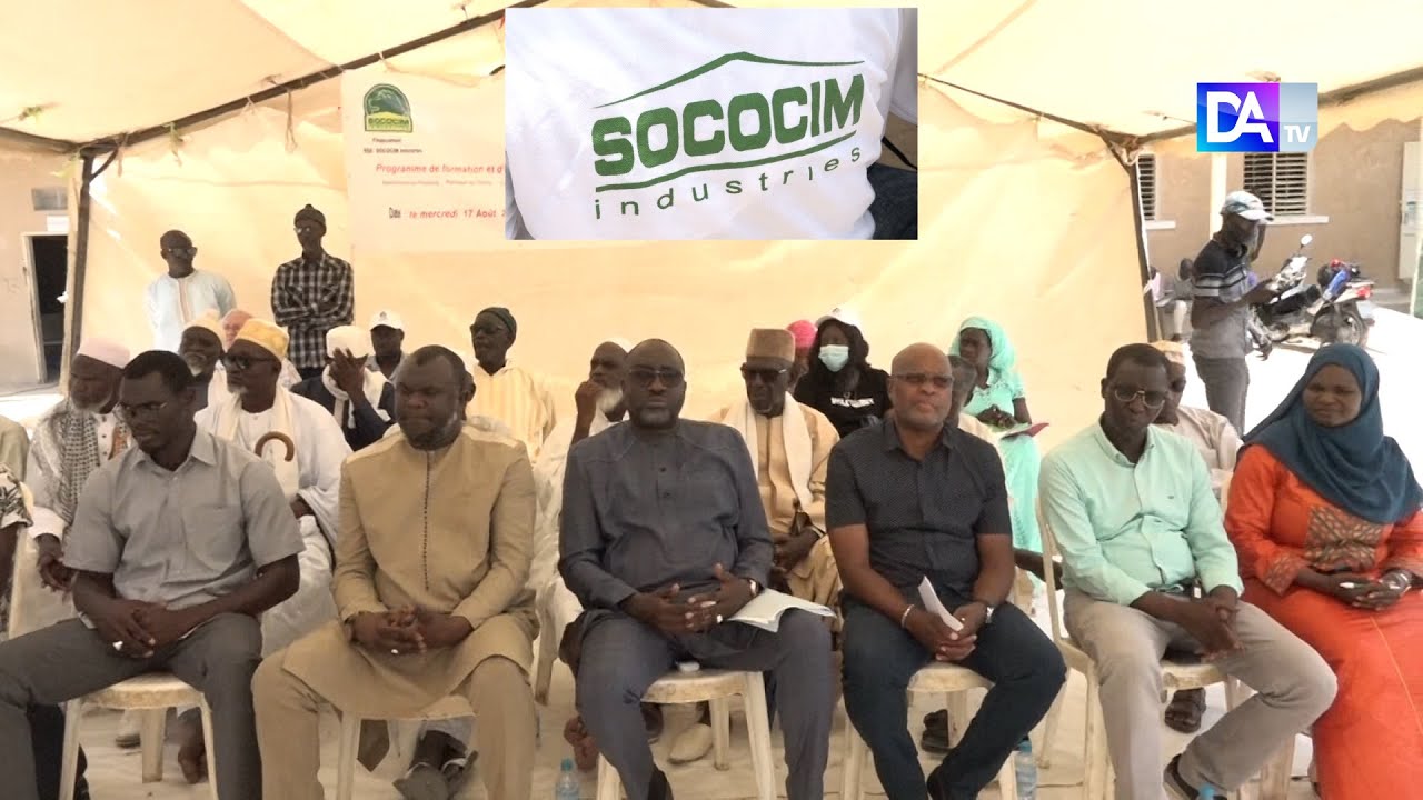 Rufisque/Employabilité des jeunes : la SOCOCIM industrie lance la formation de 100 jeunes. 