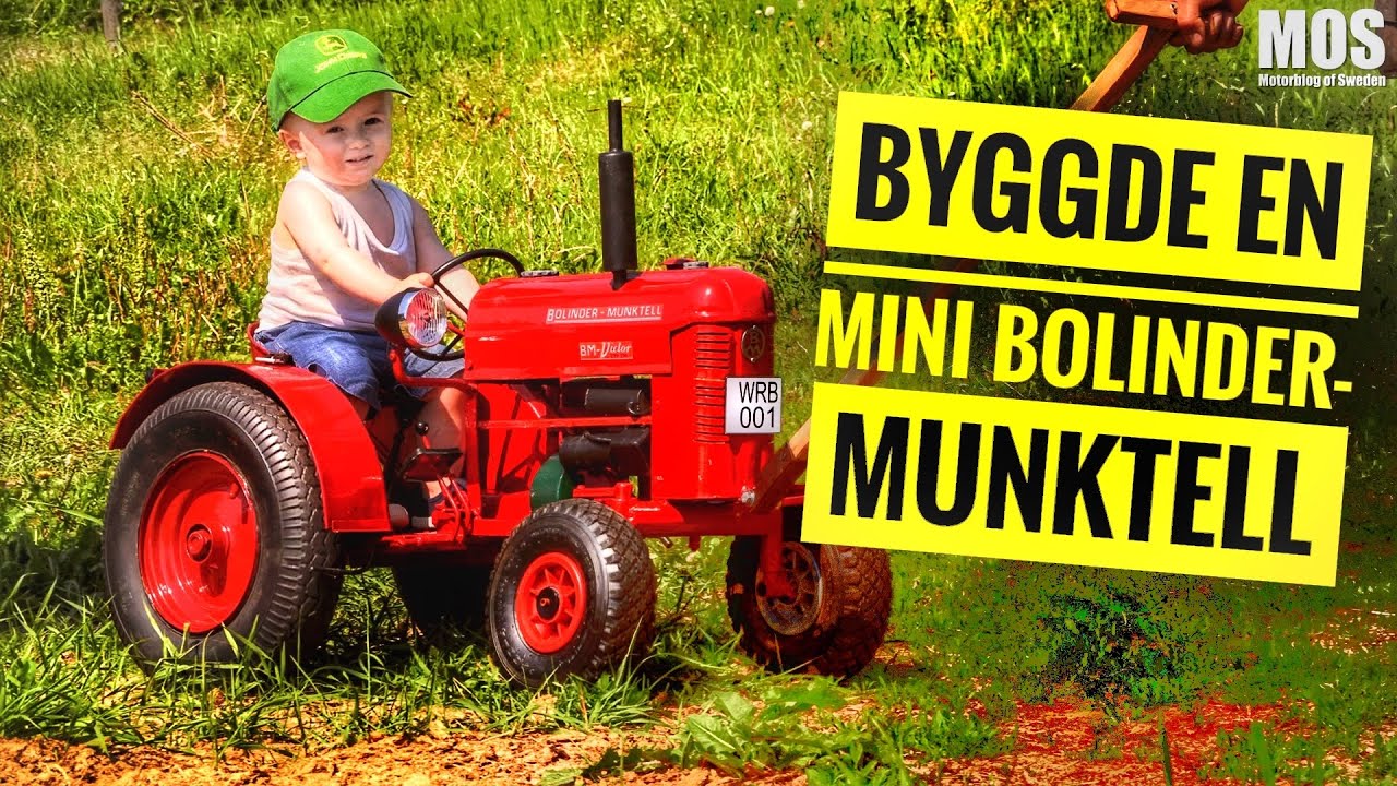 Byggde en mini Bolinder-Munktell