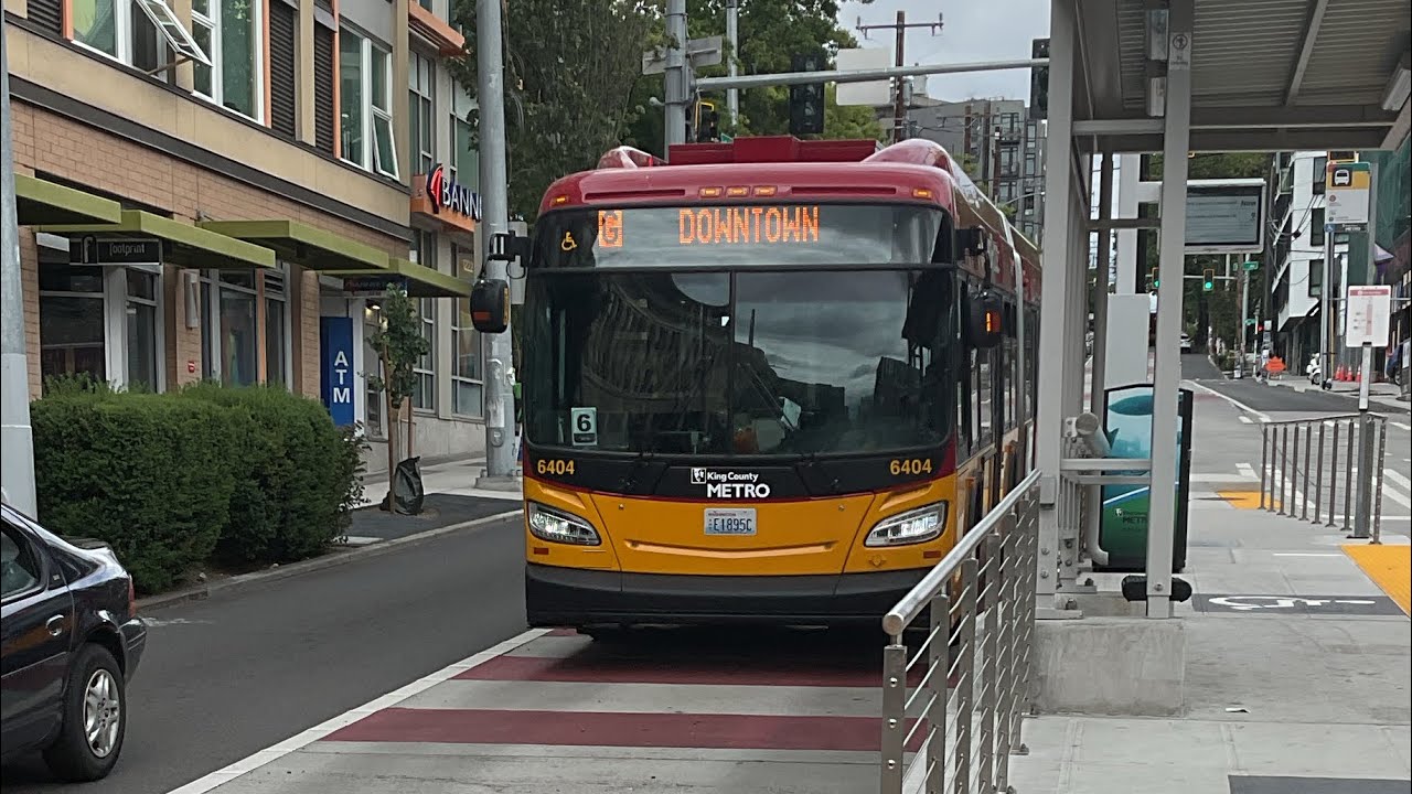 King County Metro Rapidride G to Downtown Seattle