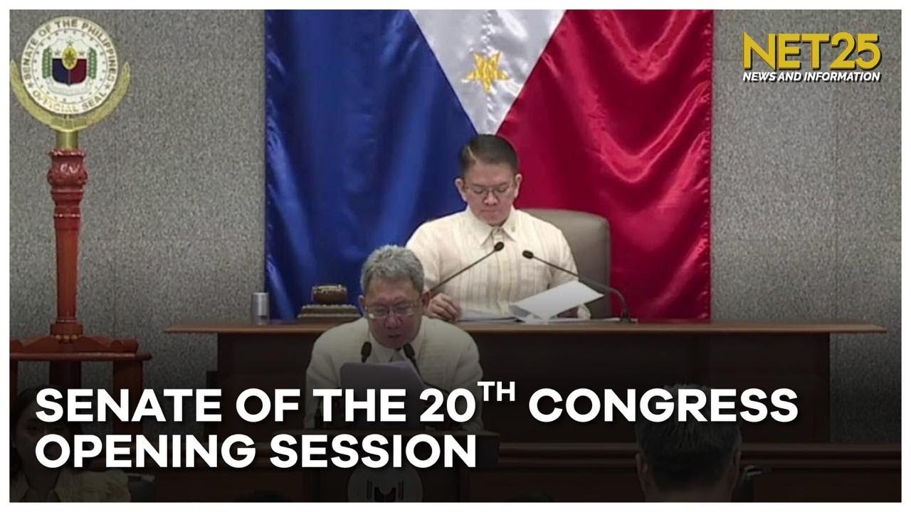 Senate of the 20th Congress first session