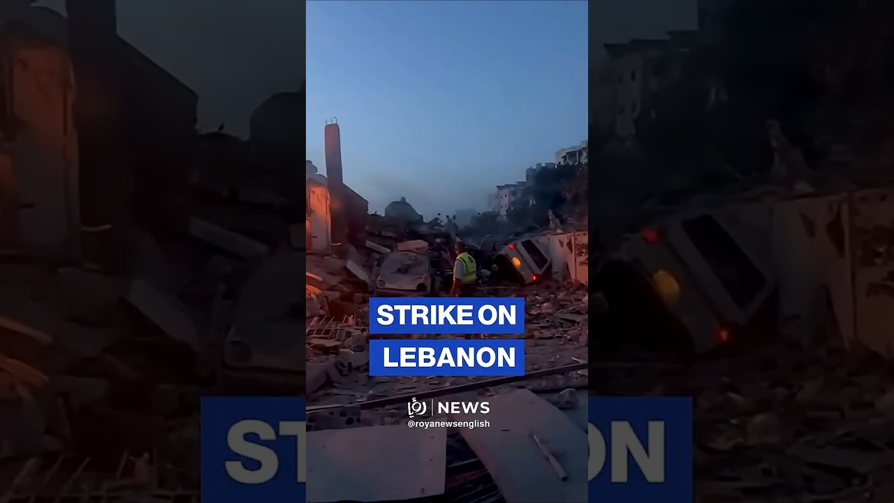 'Israeli' airstrike destroys building in Abbasieh, south Lebanon