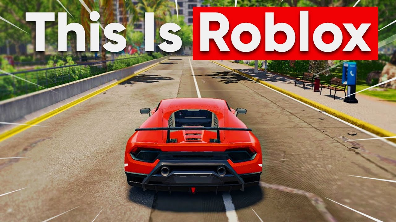 Я попробовал реалистичные гоночные игры на Roblox...