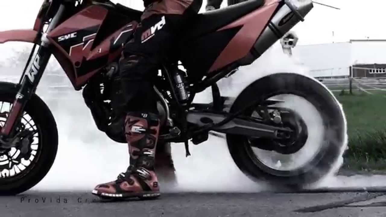 ANGRY GUY + KTM 660 SMC Burnout