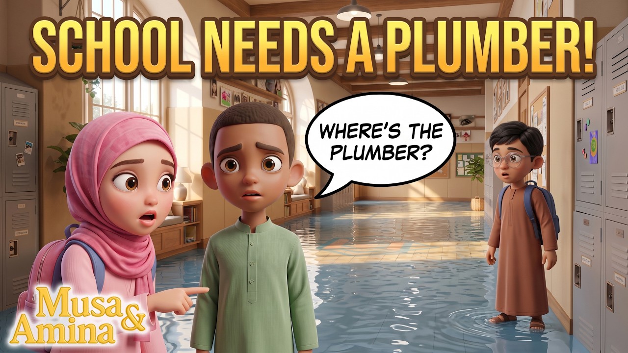 School Needs a Plumber! | Musa & Amina