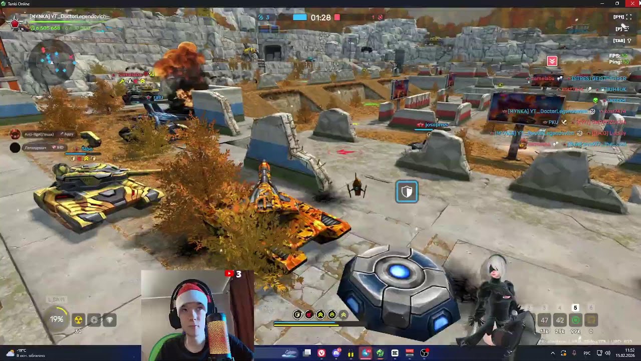 ТАНКИ ОНЛАЙН,ИГРАЕМ БЕЗ ДОНАТА #2