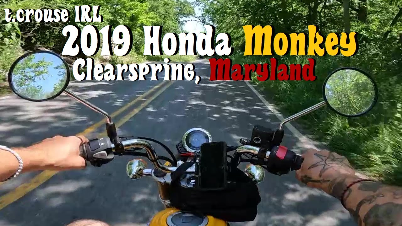 2019 Honda Monkey ride through Clearspring, Maryland - t.crouse IRL