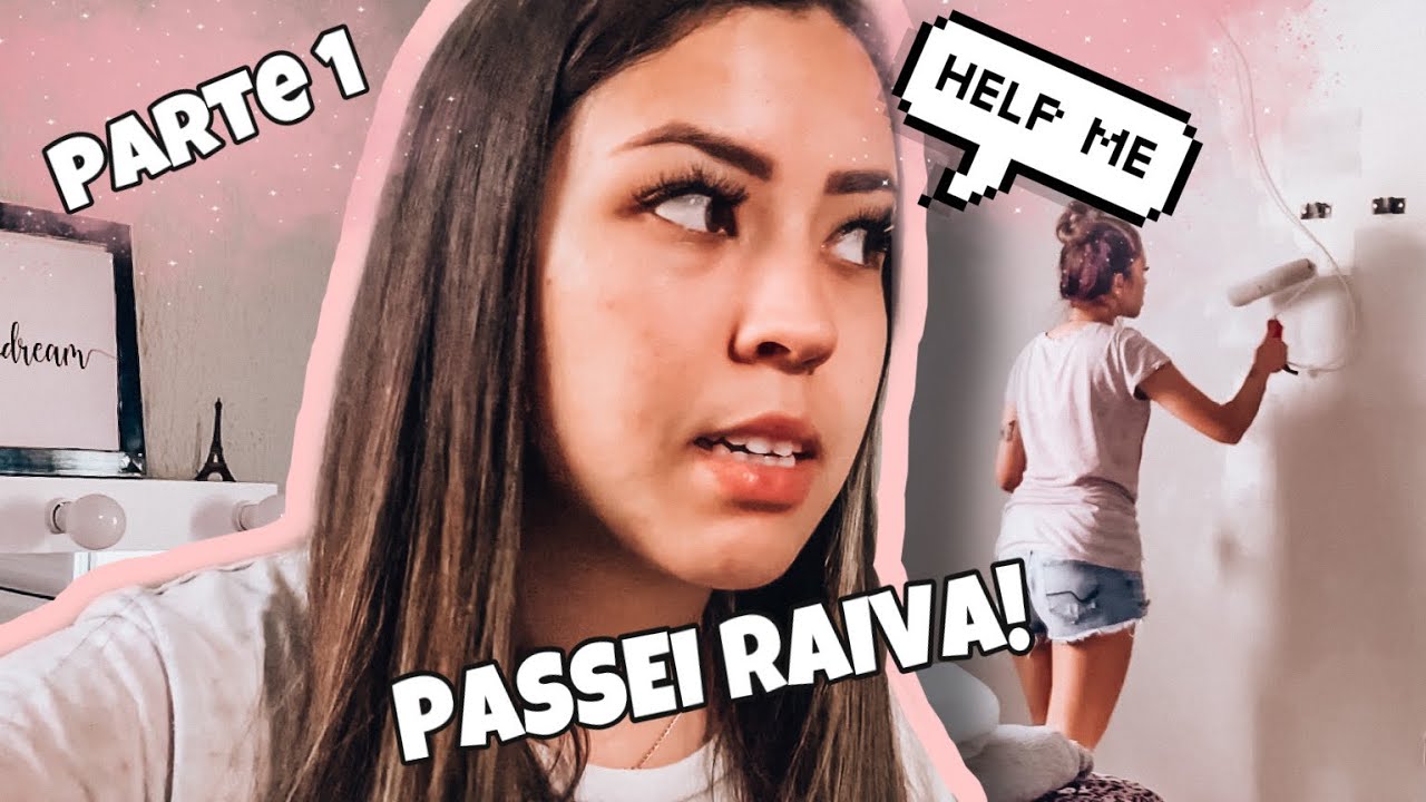 DIÁRIO DA REFORMA #1 | PINTEI MEU QUARTO SOZINHA