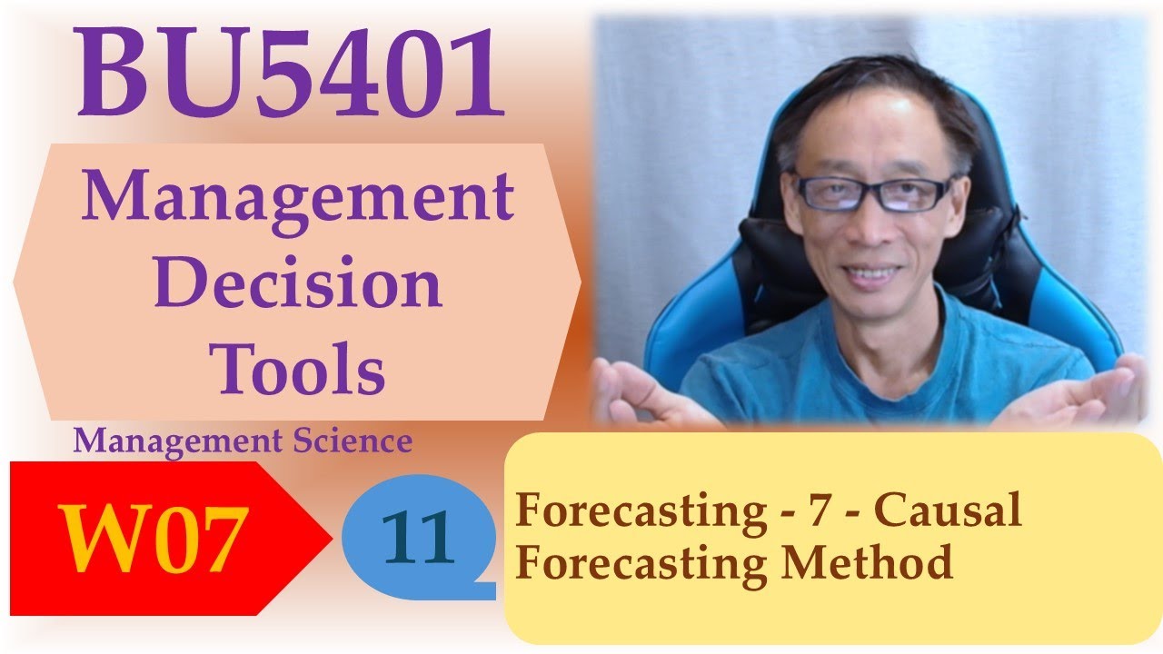 Forecasting - 7 - Causal Forecasting Method