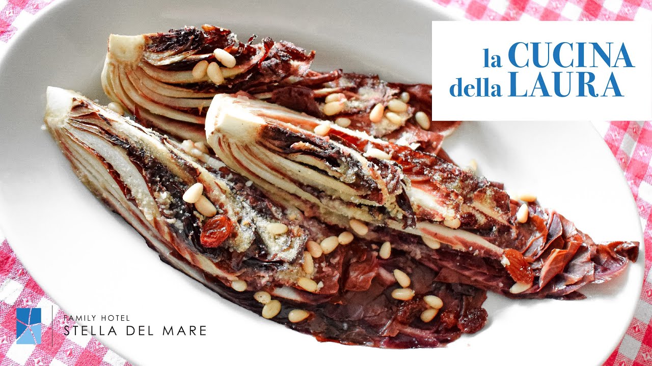 Come fare il radicchio al forno | La Cucina della Laura