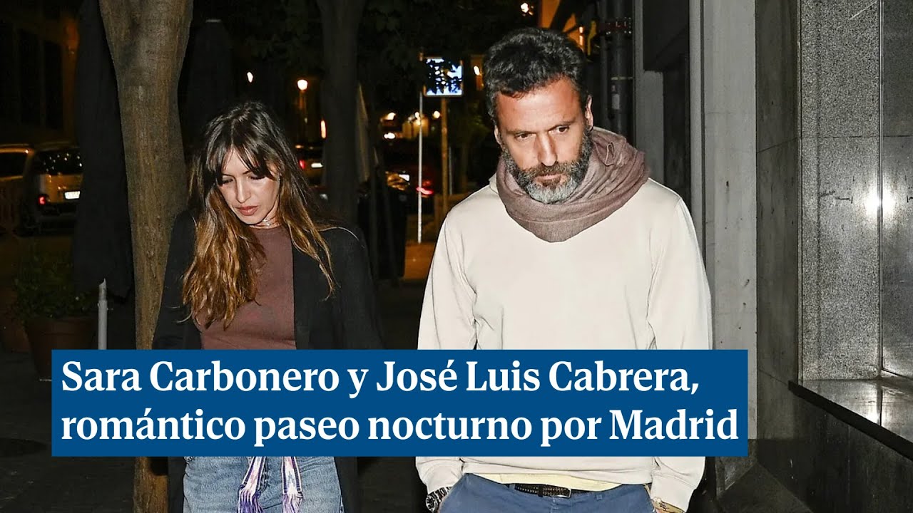 Sara Carbonero y Jos&eacute; Luis Cabrera, rom&aacute;ntico paseo nocturno por Madrid