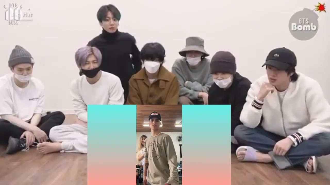 BTS reagindo a Tik tok
