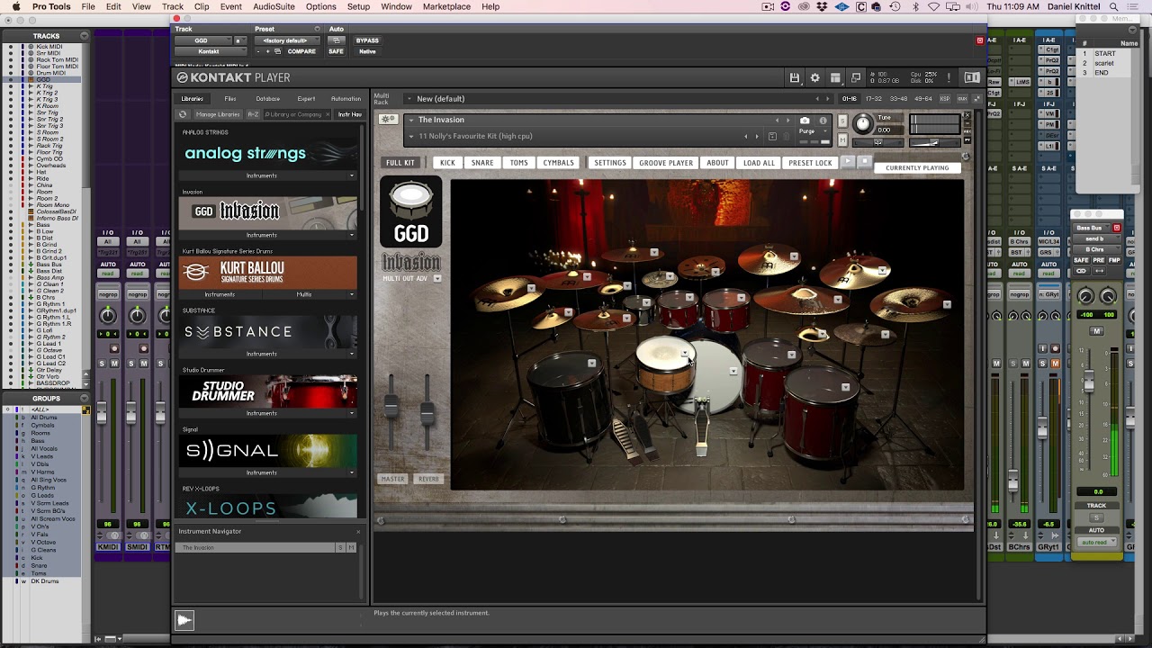 GetGood Drums - Invasion Library (In a mix) *NEW*