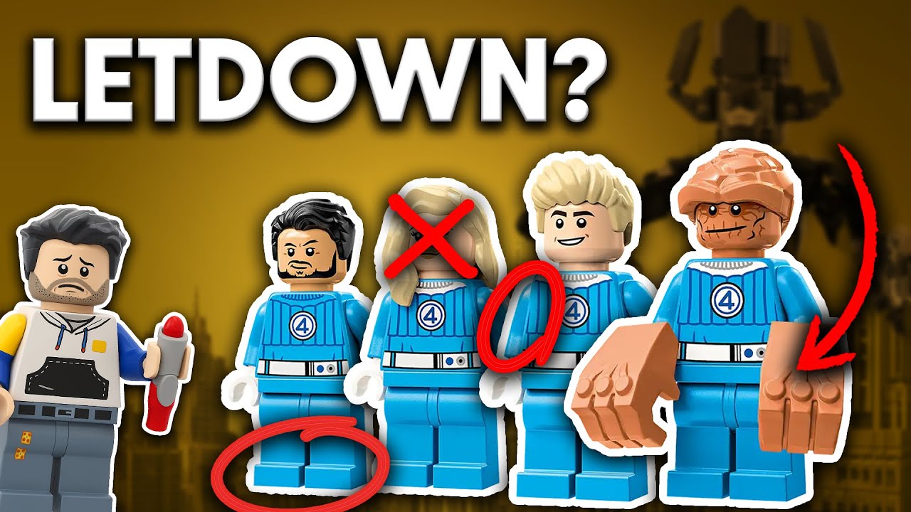 LEGO Fantastic Four vs Galactus Set Review – Who Made the BEST Minifigures?