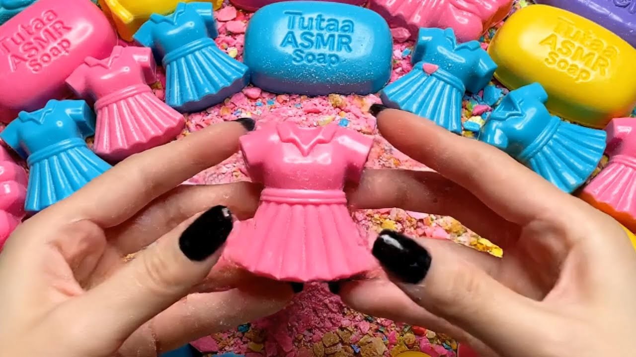 Soap Crushing ASMR | Forbidden Snacks Collection ✨ Oddly Satisfying
