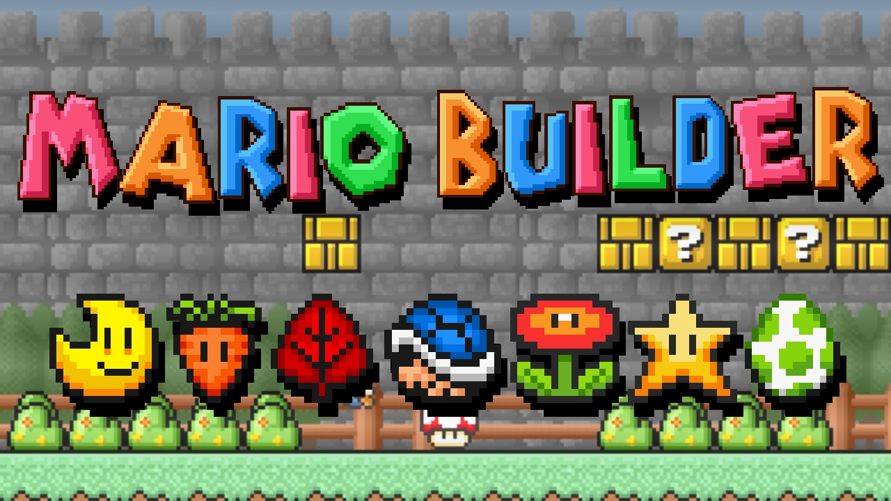 Mario Builder - ALL POWER UPS