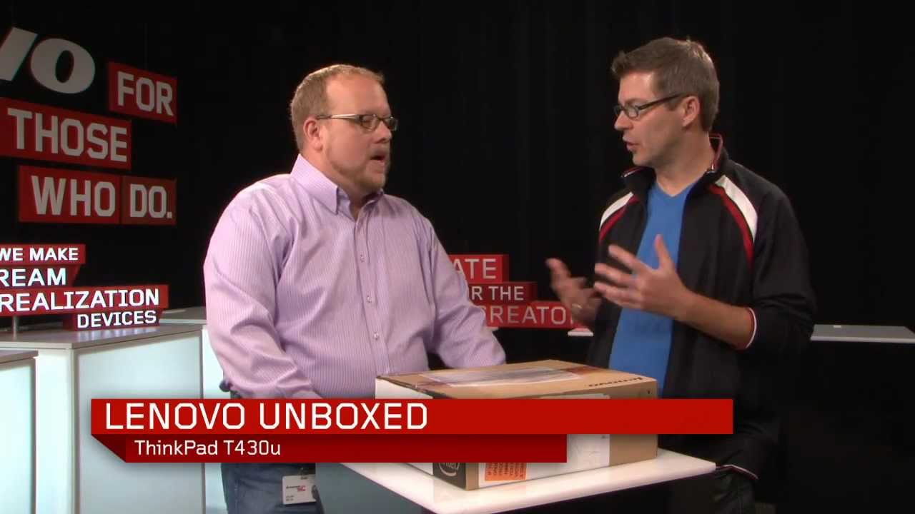 Lenovo Unboxed: ThinkPad T430u