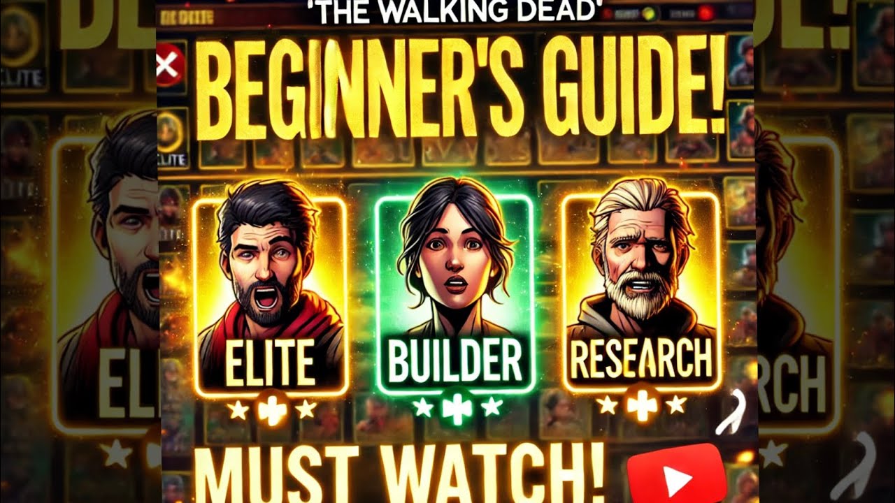 TWDS Beginners Guide: Elite levels, Builder & Research Survivors EXPLAINED! Pro Tips & Tricks Part 1