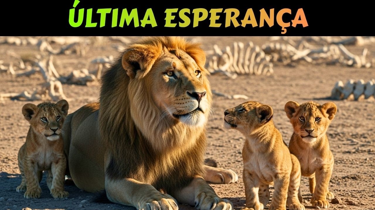 Estrategia de Caza Unificada: Cómo Cinco Leones Aprendieron a Dominar el Desierto