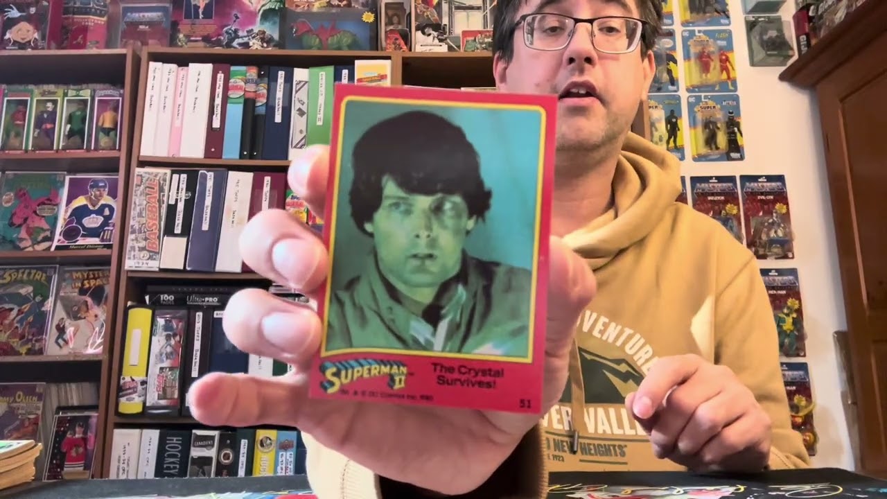 Superman II Topps 1980 Pack Break