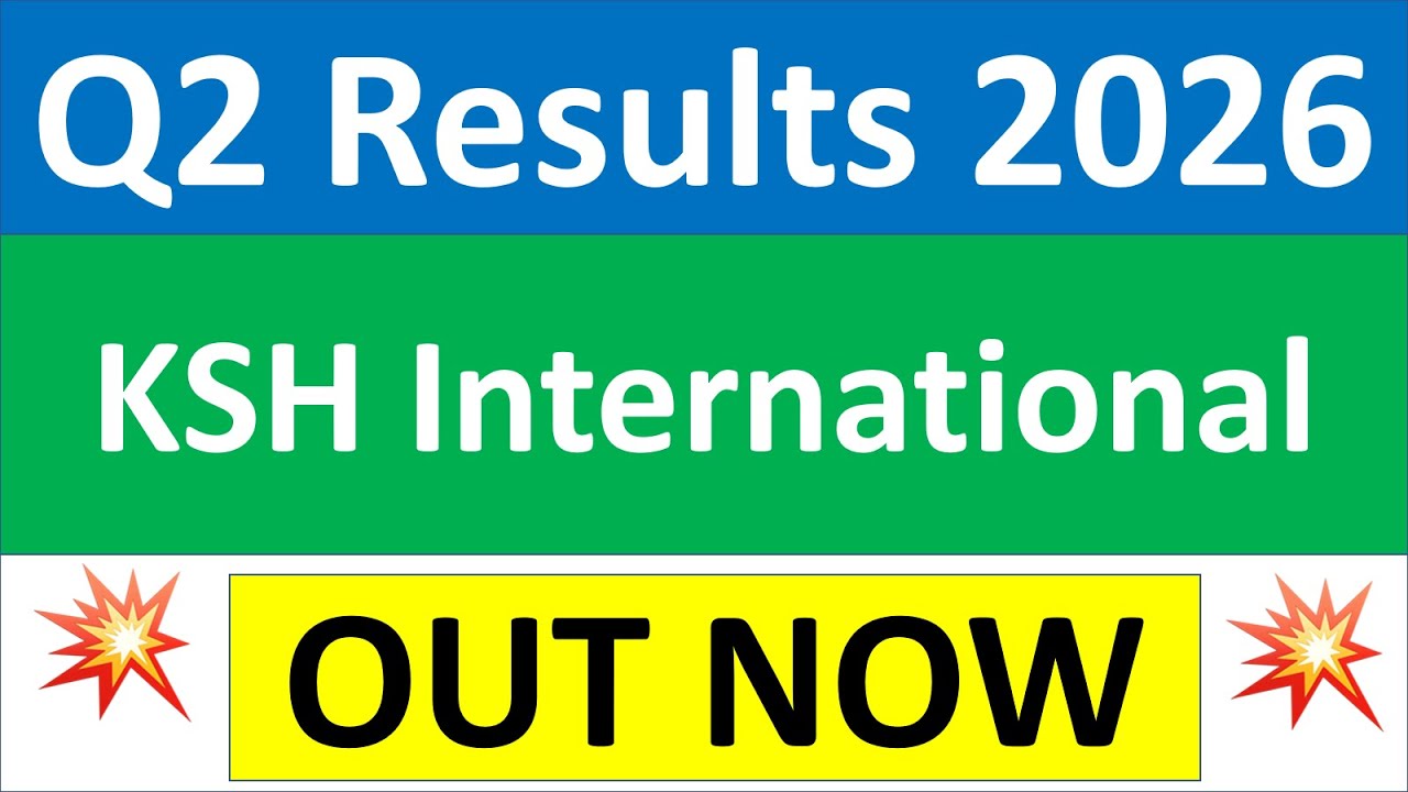 KSH International Q2 results 2026 | KSH International results today | KSH International Share News