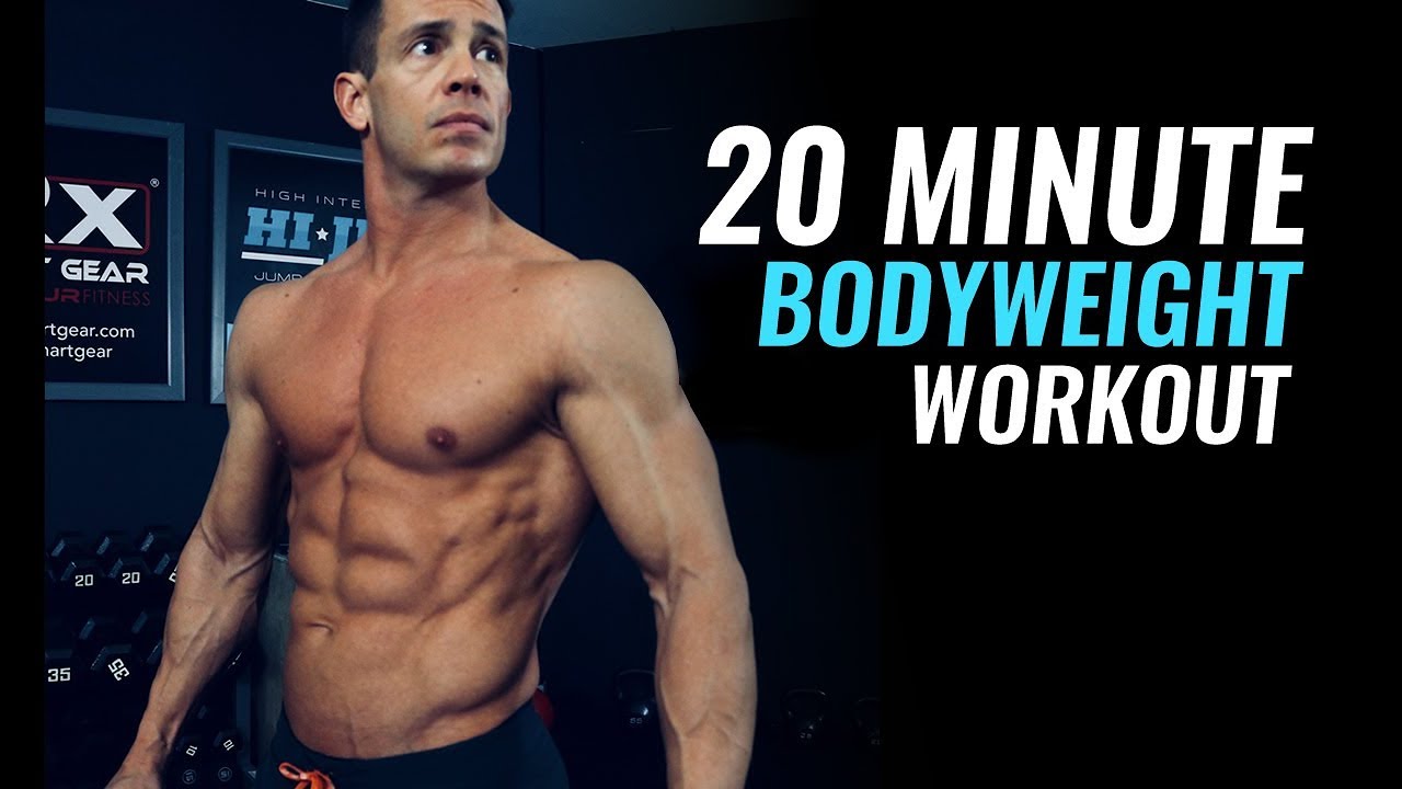 20 Minute Bodyweight Workout