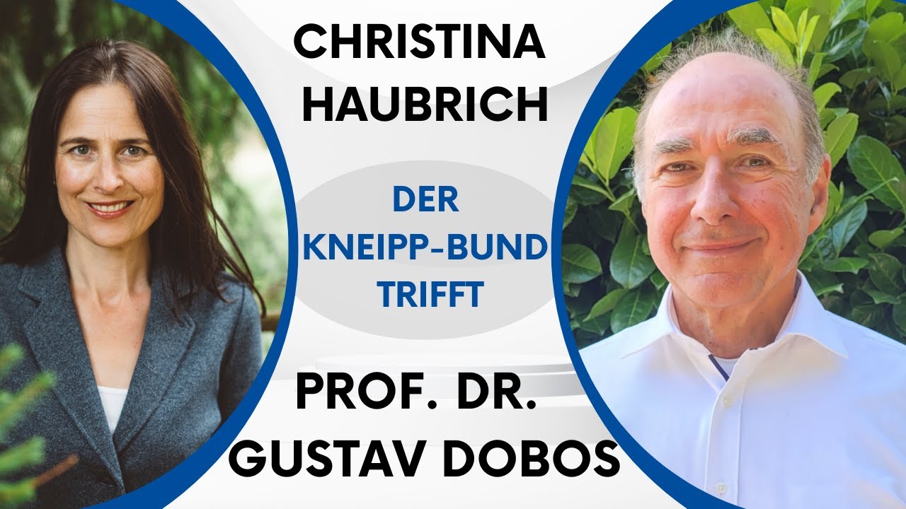 Kneipp-Bund-Präsidentin Christina Haubrich im Gespräch mit Prof. Dr. Gustav Dobos | Kneipp-Bund TV