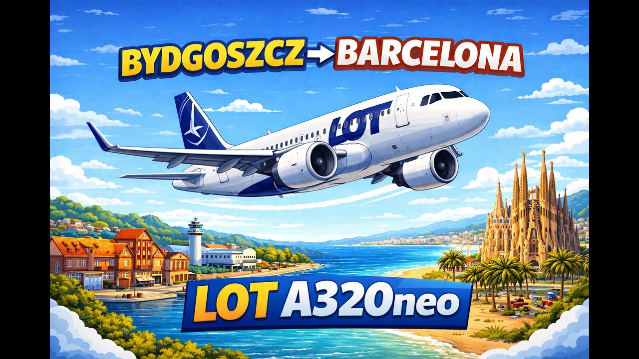 MFSM 2024 AIRBUS A320 NEO FBW- BYDGOSZCZ-BARCELONA