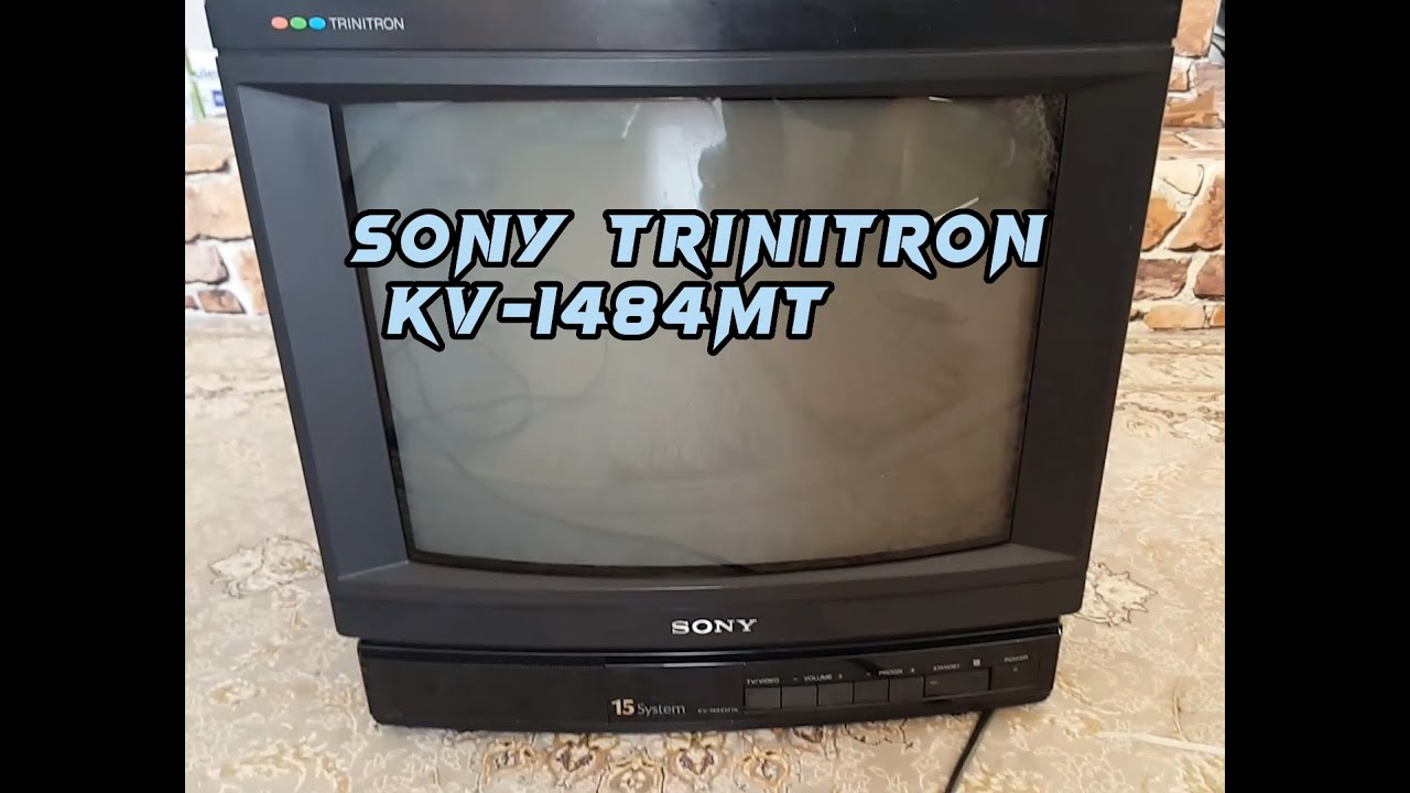 Restoration Sony Trinitron KV-1484MT