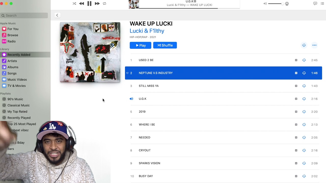 Lucki & F1lthy - WAKE UP LUCKI (OFFICIAL TAPE REACTION/REVIEW!!)