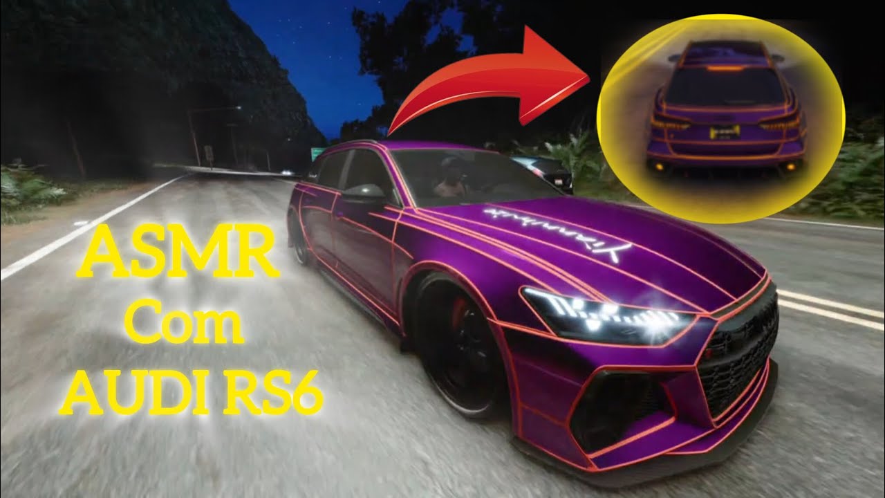 10 minutos de ASMR com AUDI RS6