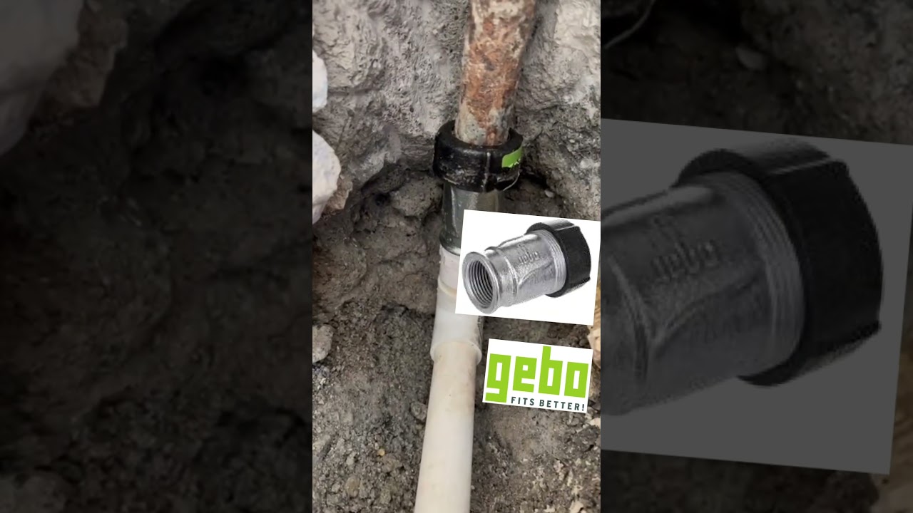 C&oacute;mo hacer una reparaci&oacute;n en tuber&iacute;a de acero galvanizado sin usar una tarraja
