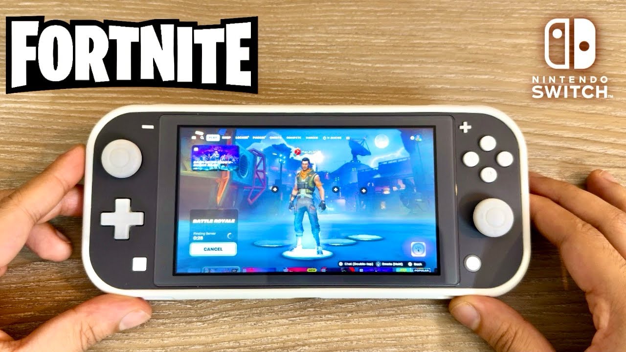 Fortnite Gameplay on Nintendo Switch Lite in 2025 – Still Holding Strong!