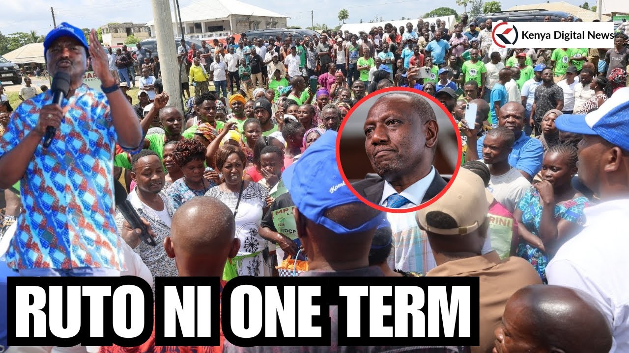 RUTO NI ONE TERM, JOHO ANAOGOPA! Kalonzo Fumes in Magarini as He Destroys BBG Brigade