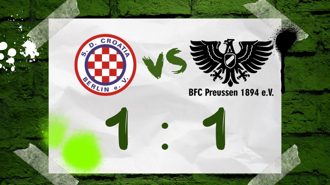 SD Croatia - BFC Preussen HIGHLIGHTS | 4. Spieltag BERLIN LIGA | BFC PREUSSEN TV