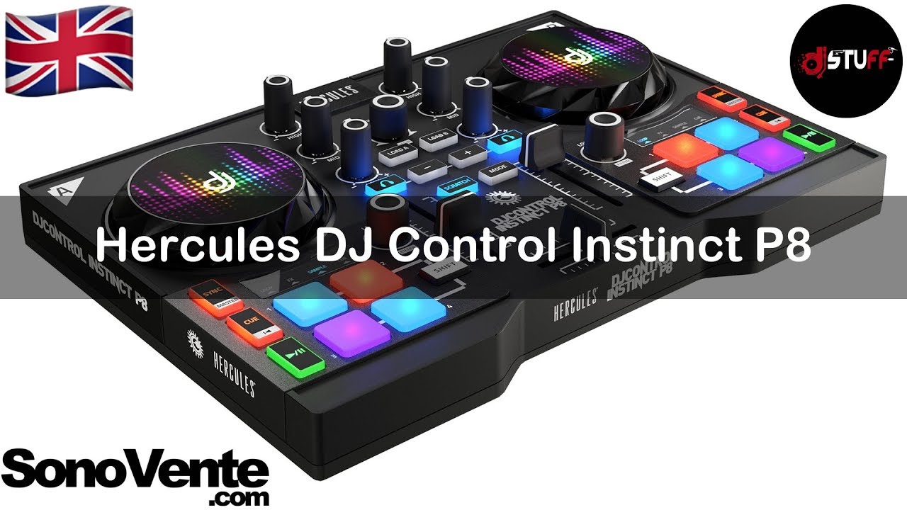 Hercules DJ Control Instinct P8 english review