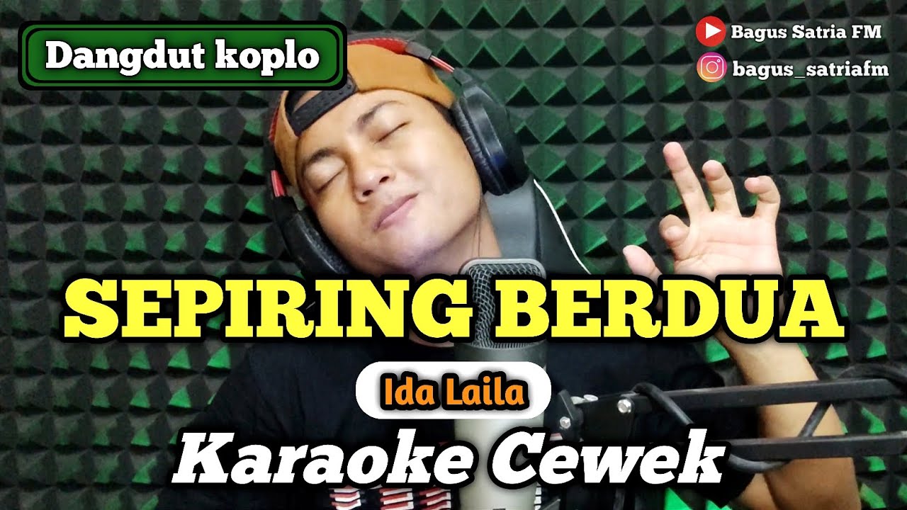Sepiring berdua - karaoke duet tanpa vokal cewek dangdut koplo