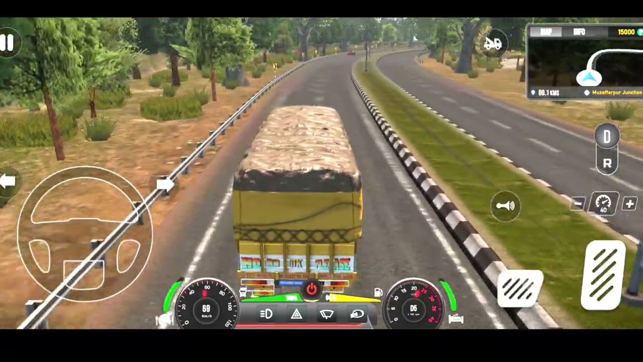 Best truck gaming video youtube #trcuk #gaming #video #driving #gameplay🚛🇨🇮 ....