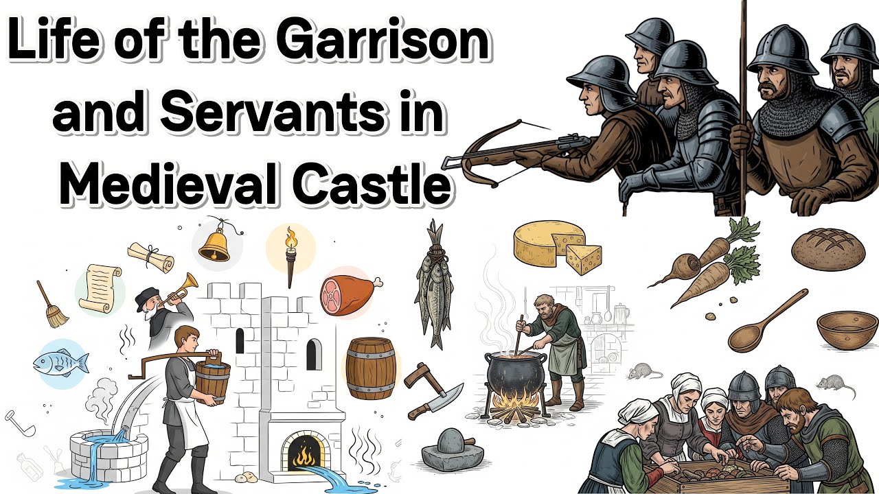 Inside Medieval Castle Walls Lives of Garrison and Servants