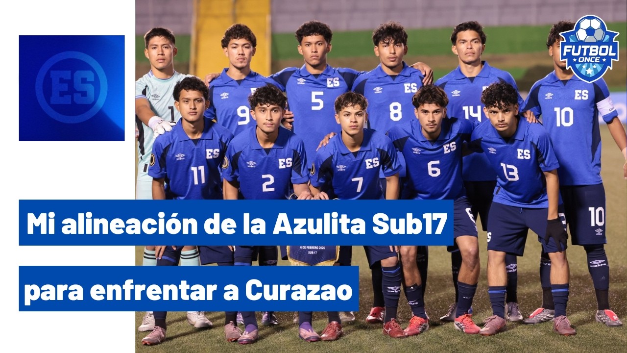 MI ALINEACIÓN DE LA AZULITA SUB17 PARA ENFRENTAR A CURAZAO - PREMUNDIAL DE LA CONCACAF SUB17