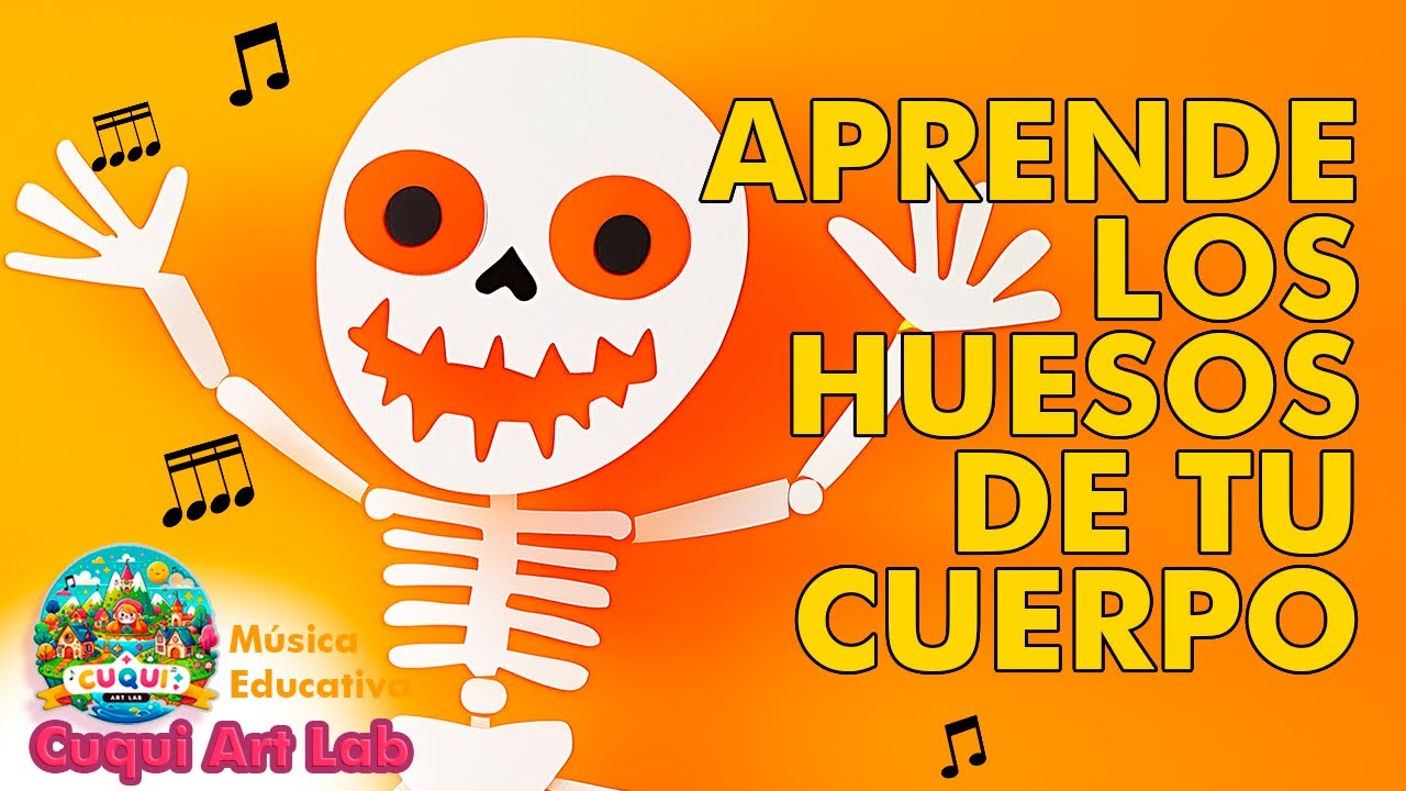 🎶 ¿Conoces el nombre de tus huesos? | Canción Infantil para Aprender Bailando 💃🦴