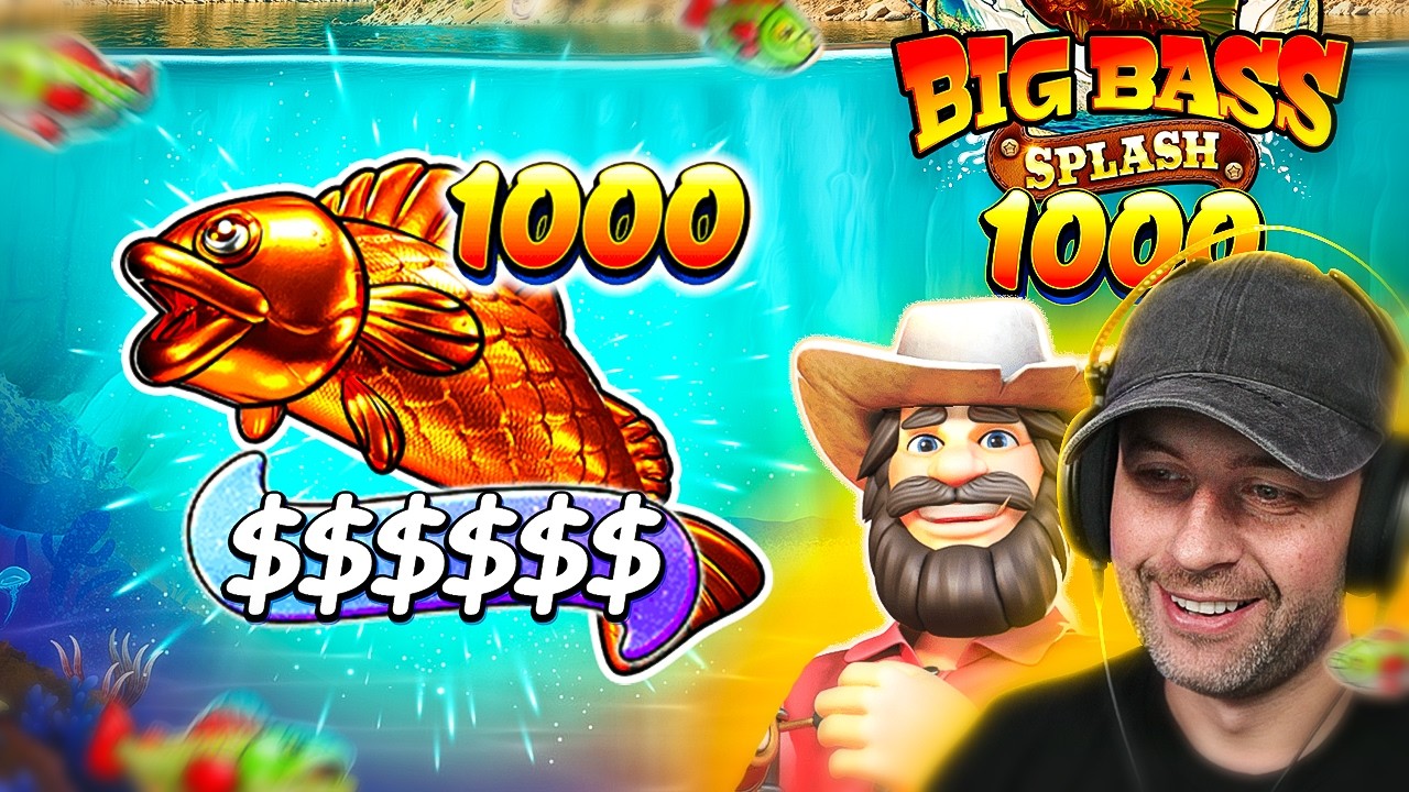 WE SPUN IN SO MANY BIG BASS SPLASH 1000 BONUSES - EARLY REVIEW!!
