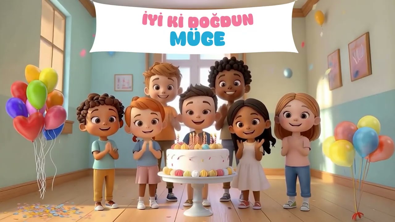 MÜGE - İyi Ki Doğdun, İyi Ki Varsın, Mutlu Yıllar MÜGE Doğum Günü Şarkısı