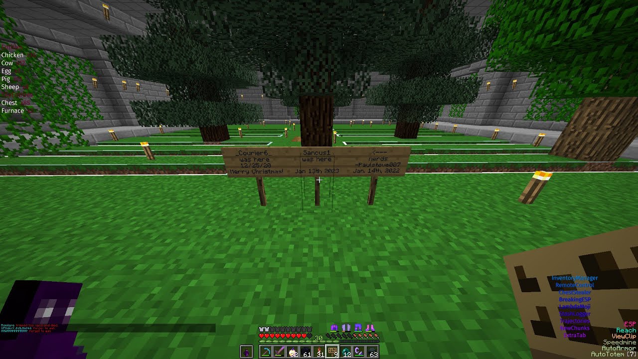 2b2t: DrYootz 2014 Base Find || Stream Highlights 32