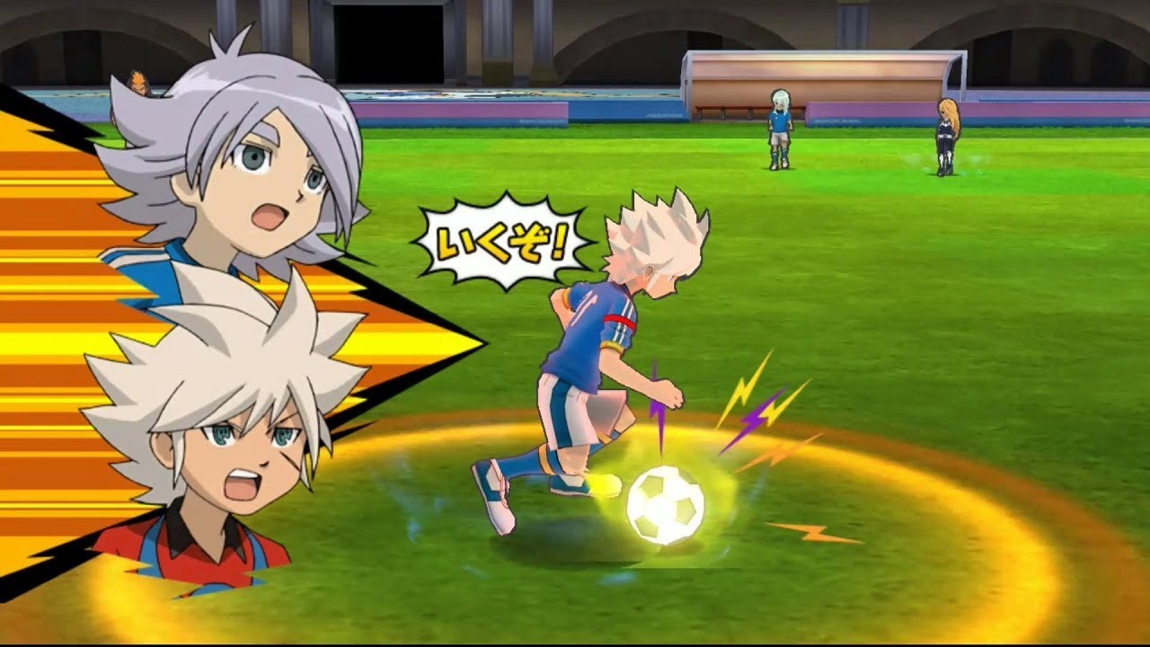 Inazuma Eleven Go Strikers 2013 Inazuma Japan Vs Protocol Omega (Mixed) Wii 1080p (Dolphin/Gameplay)