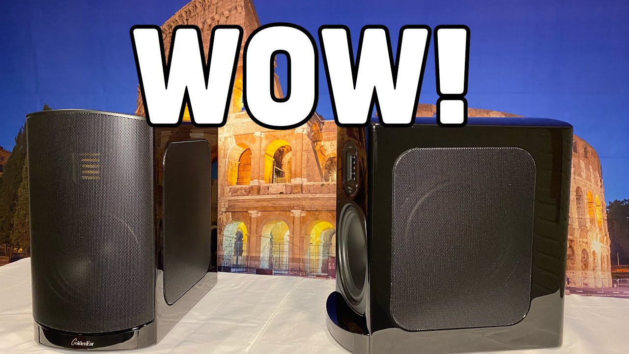 Goldenear BRX unboxing and music samples. goldenear triton reference