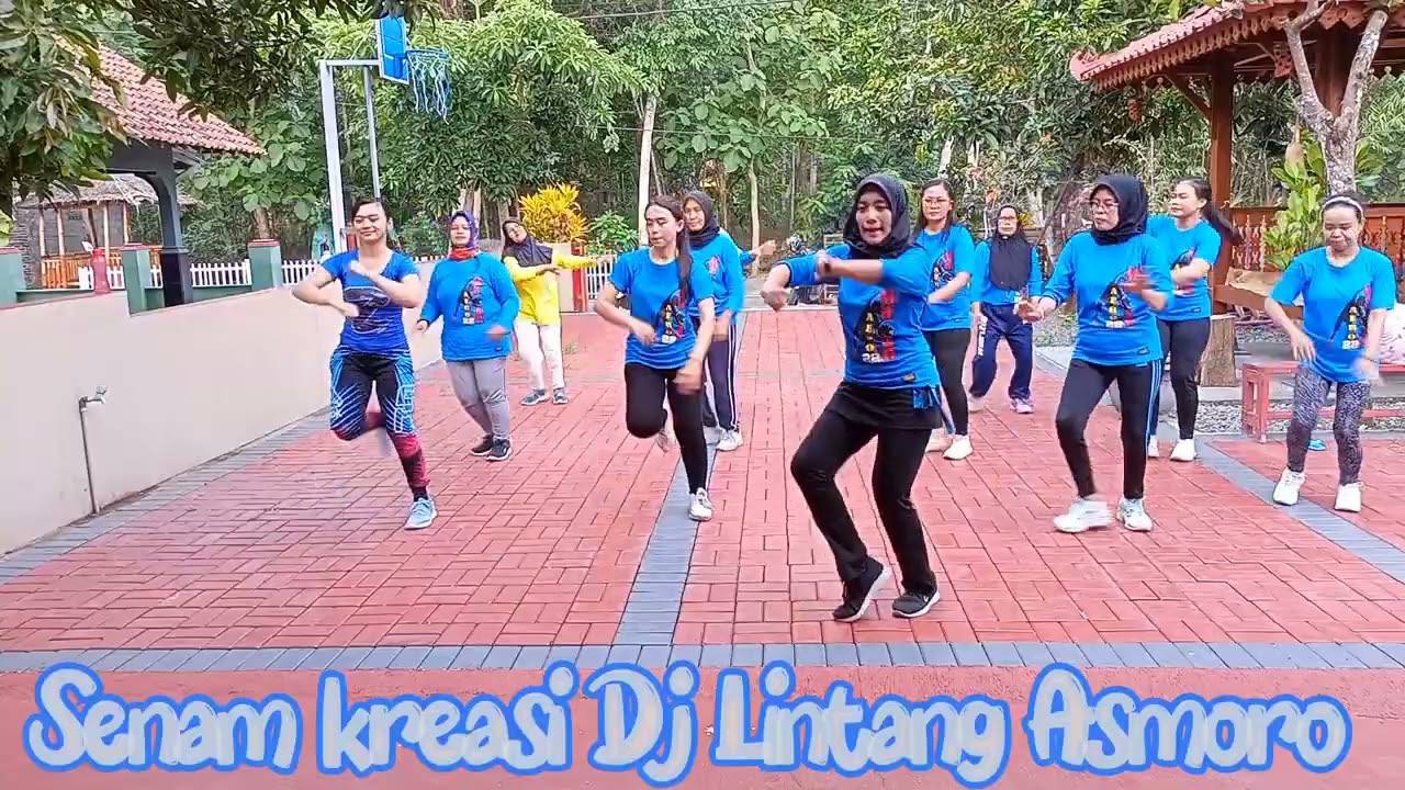 Senam kreasi DJ Lintang Asmoro